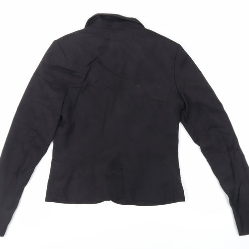 Divided by H&M Womens Black Jacket Blazer Size 8 Button