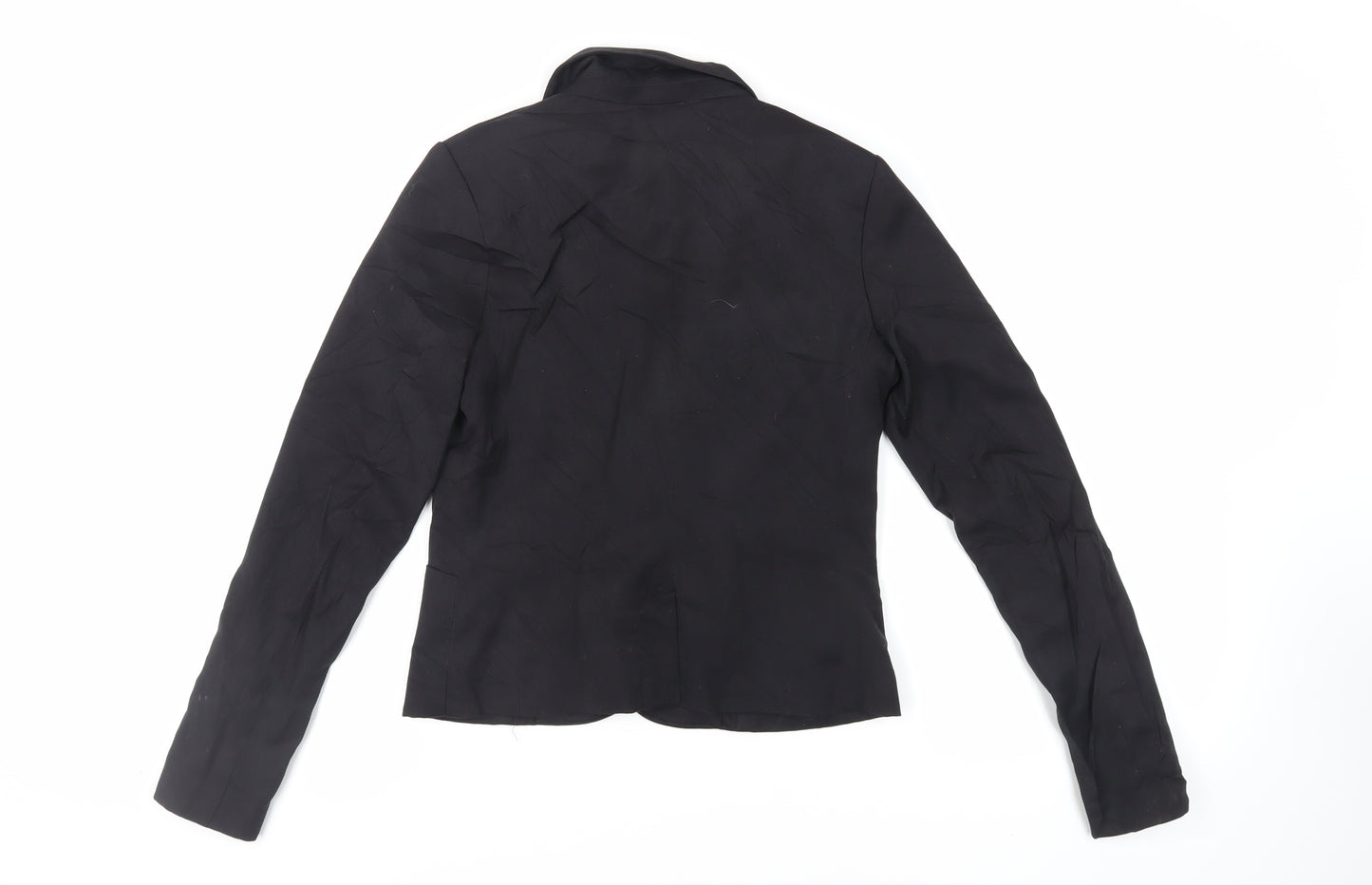 Divided by H&M Womens Black Jacket Blazer Size 8 Button