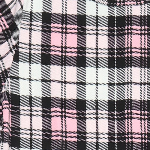 Kaaya Womens Multicoloured Check Polyester Pencil Dress Size 18 Round Neck