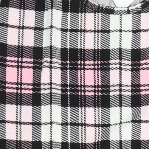 Kaaya Womens Multicoloured Check Polyester Pencil Dress Size 20 Round Neck