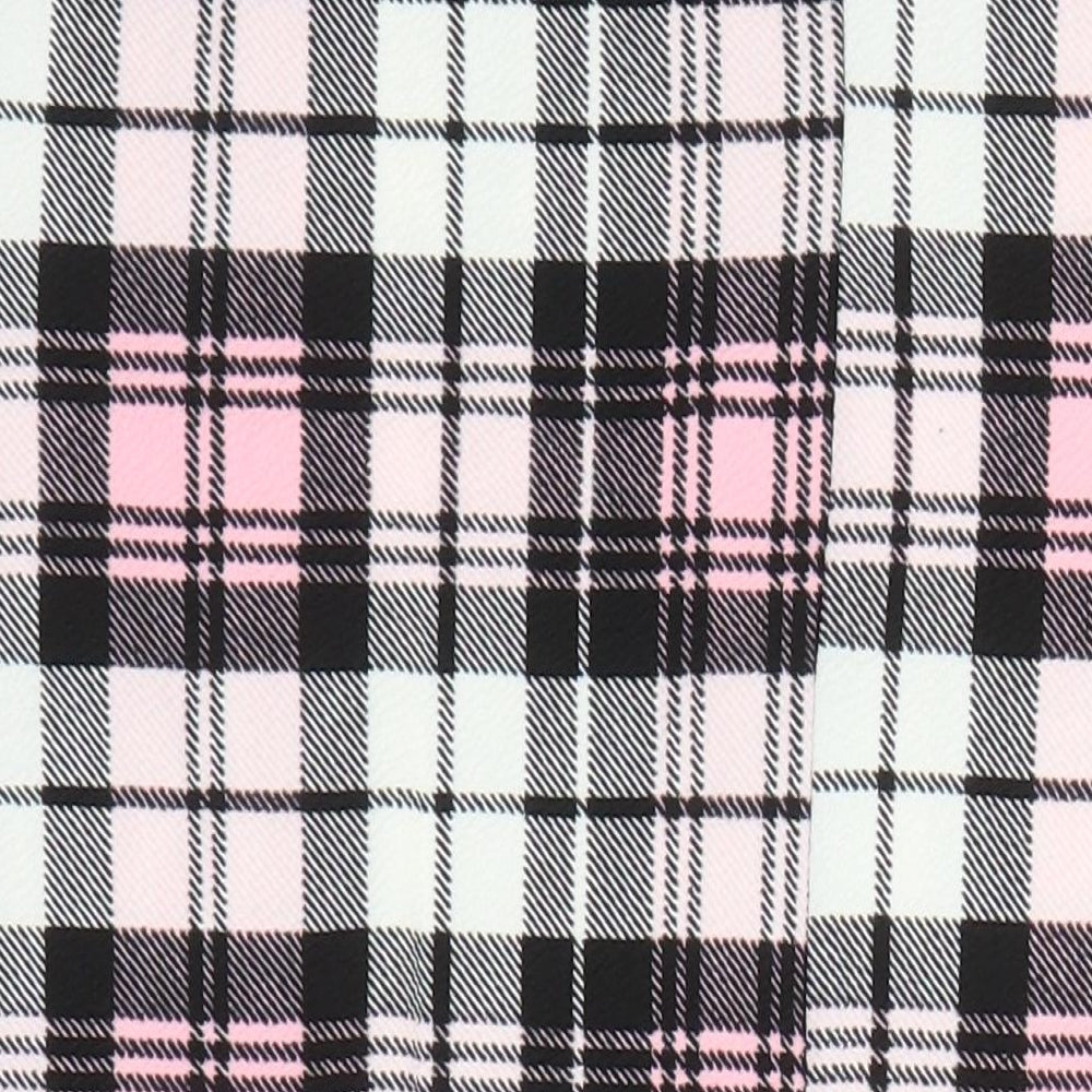 Kaaya Womens Multicoloured Check Polyester Pencil Dress Size 20 Round Neck