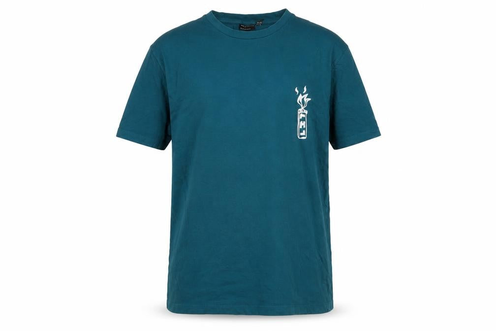 ASOS Mens Blue Cotton T-Shirt Size M Crew Neck
