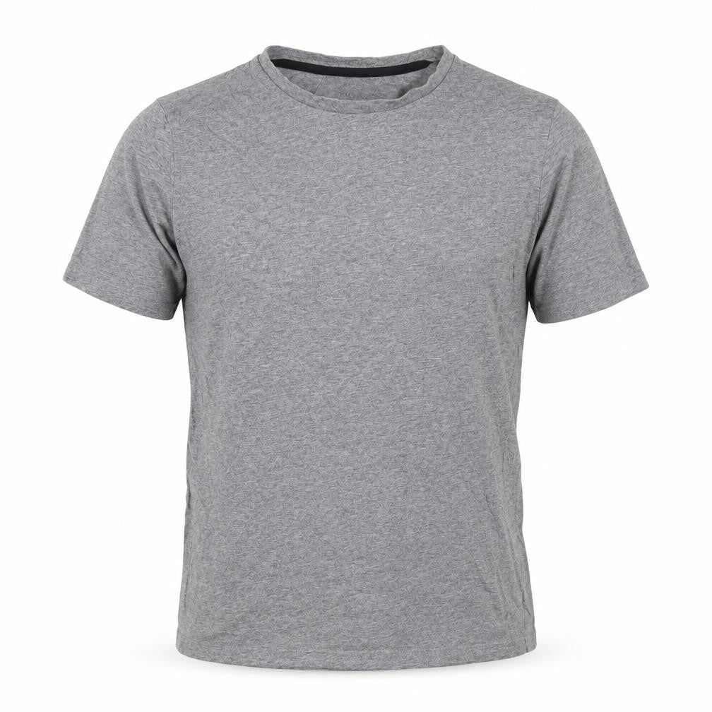 Marks and Spencer Mens Grey Cotton T-Shirt Size M Crew Neck