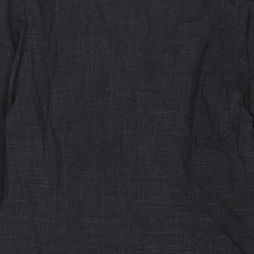 Classic Womens Grey Jacket Blazer Size 10 Button