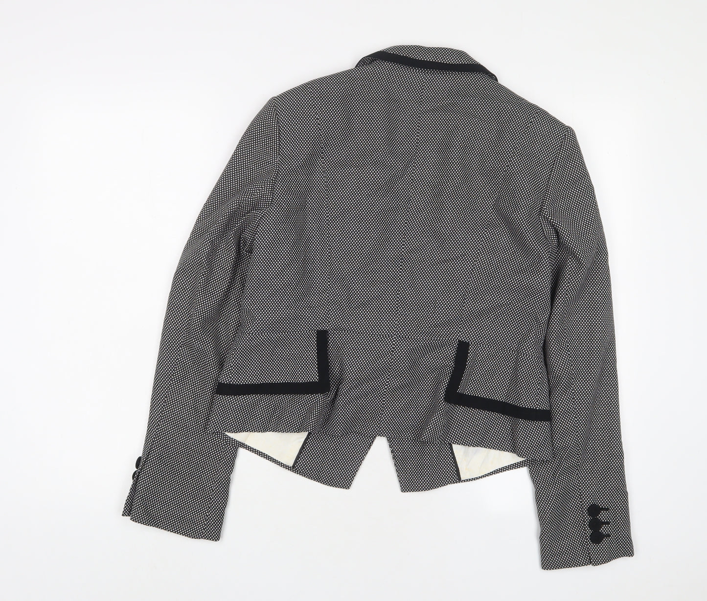 Marks and Spencer Womens Grey Jacket Blazer Size 14 Button