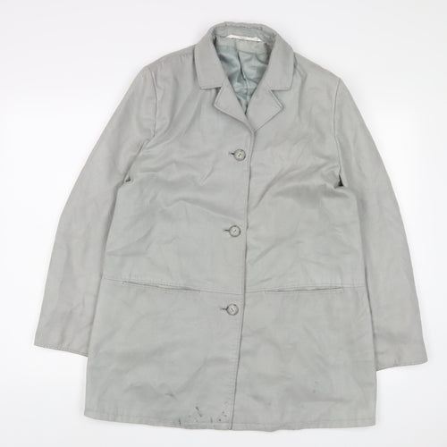 St Michael Womens Green Jacket Size 12 Button