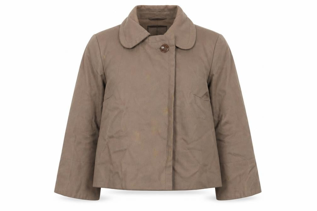 Marks & Spencer Womens Brown Jacket Size 10 Button