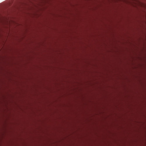 Hawkshead Womens Red Cotton Pullover Sweatshirt Size 10 Pullover