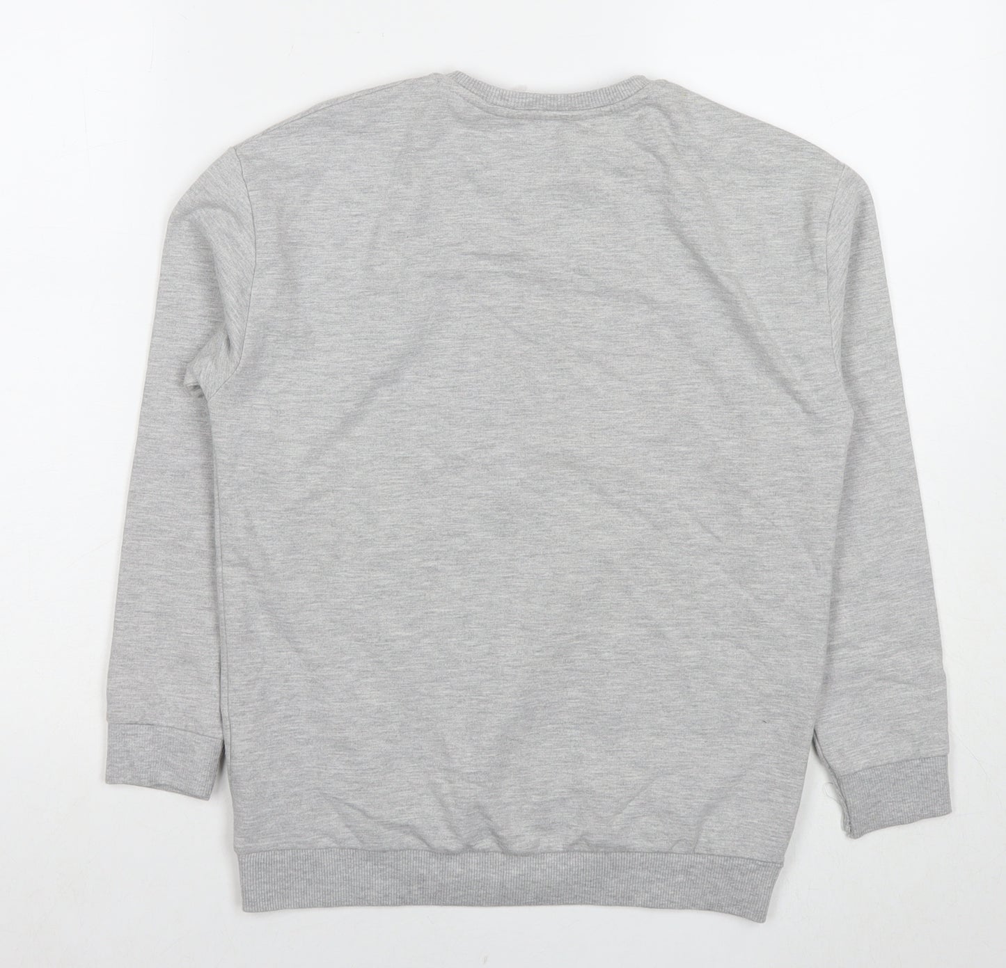 Topshop Womens Grey Cotton Pullover Sweatshirt Size XS Pullover - Dinosaur