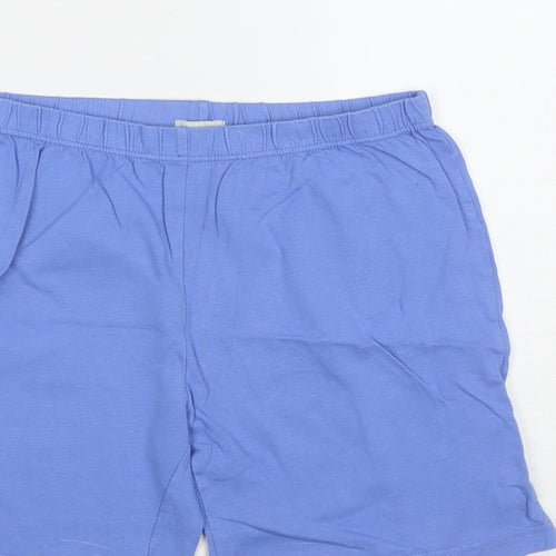 TEX Boys Blue Cotton Utility Shorts Size 11-12 Years L6 in Regular