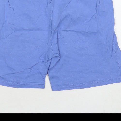 TEX Boys Blue Cotton Utility Shorts Size 11-12 Years L6 in Regular