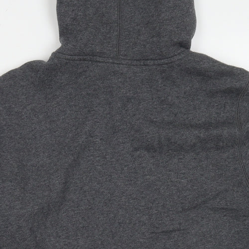 Under armour Mens Grey Cotton Full Zip Hoodie Size M