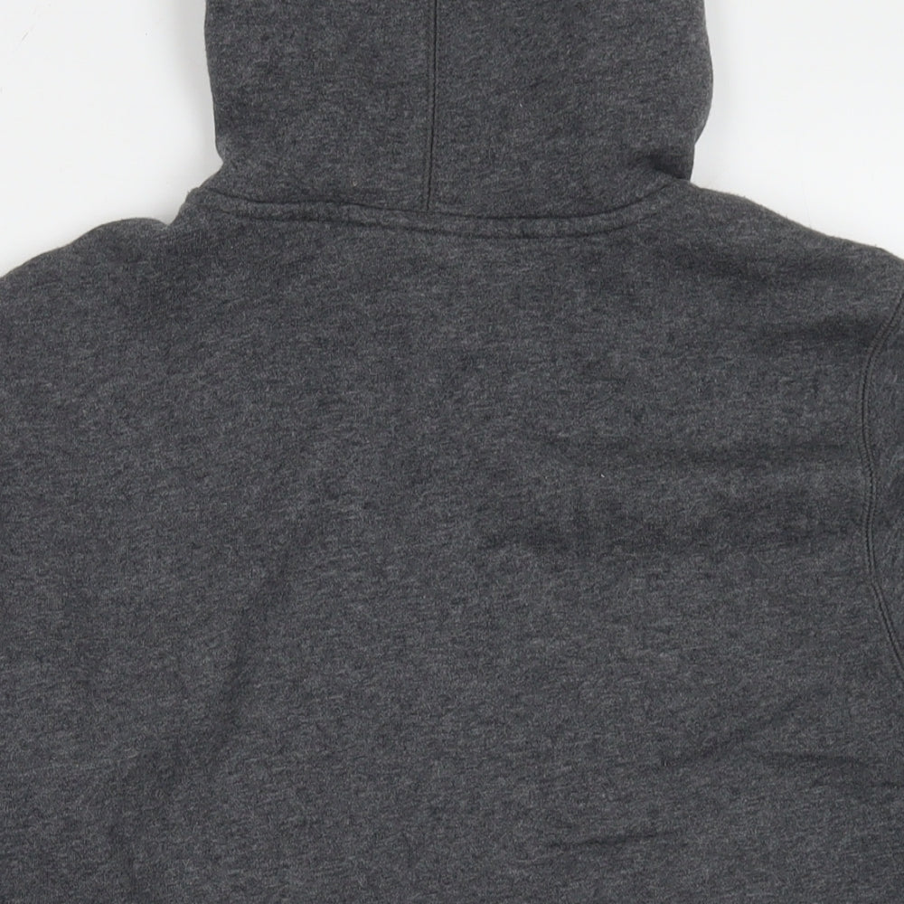 Under armour Mens Grey Cotton Full Zip Hoodie Size M
