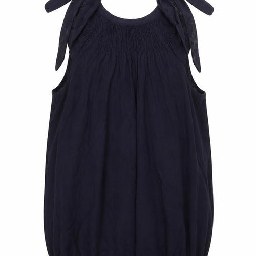 Topshop Womens Blue Viscose Tunic Tank Size 10 Round Neck