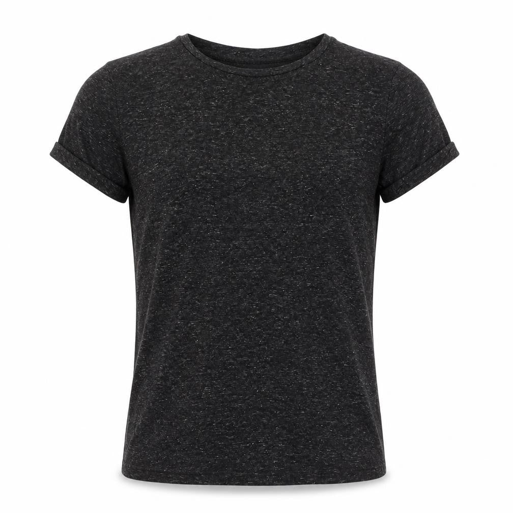Divided by H&M Mens Grey Polyester T-Shirt Size S Round Neck - Flecked