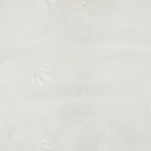 Verse Womens Ivory Polyester Basic Button-Up Size 12 Collared - Sheer, Pockets
