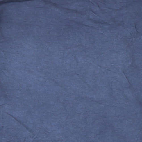 Diverse Womens Blue Cotton Jersey T-Shirt Size XL Crew Neck