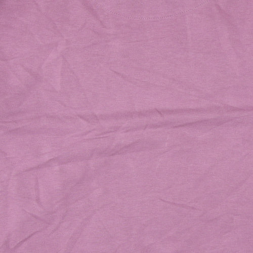 Zudio Womens Purple Cotton Pullover Sweatshirt Size L