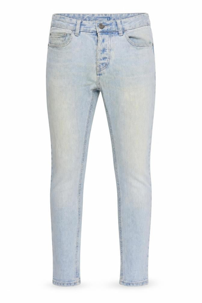 NEXT Mens Blue Cotton Skinny Jeans Size 28 in L28 in Regular Button