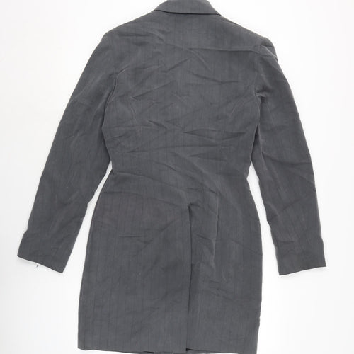 Unit 7 Womens Grey Jacket Size 12 Button