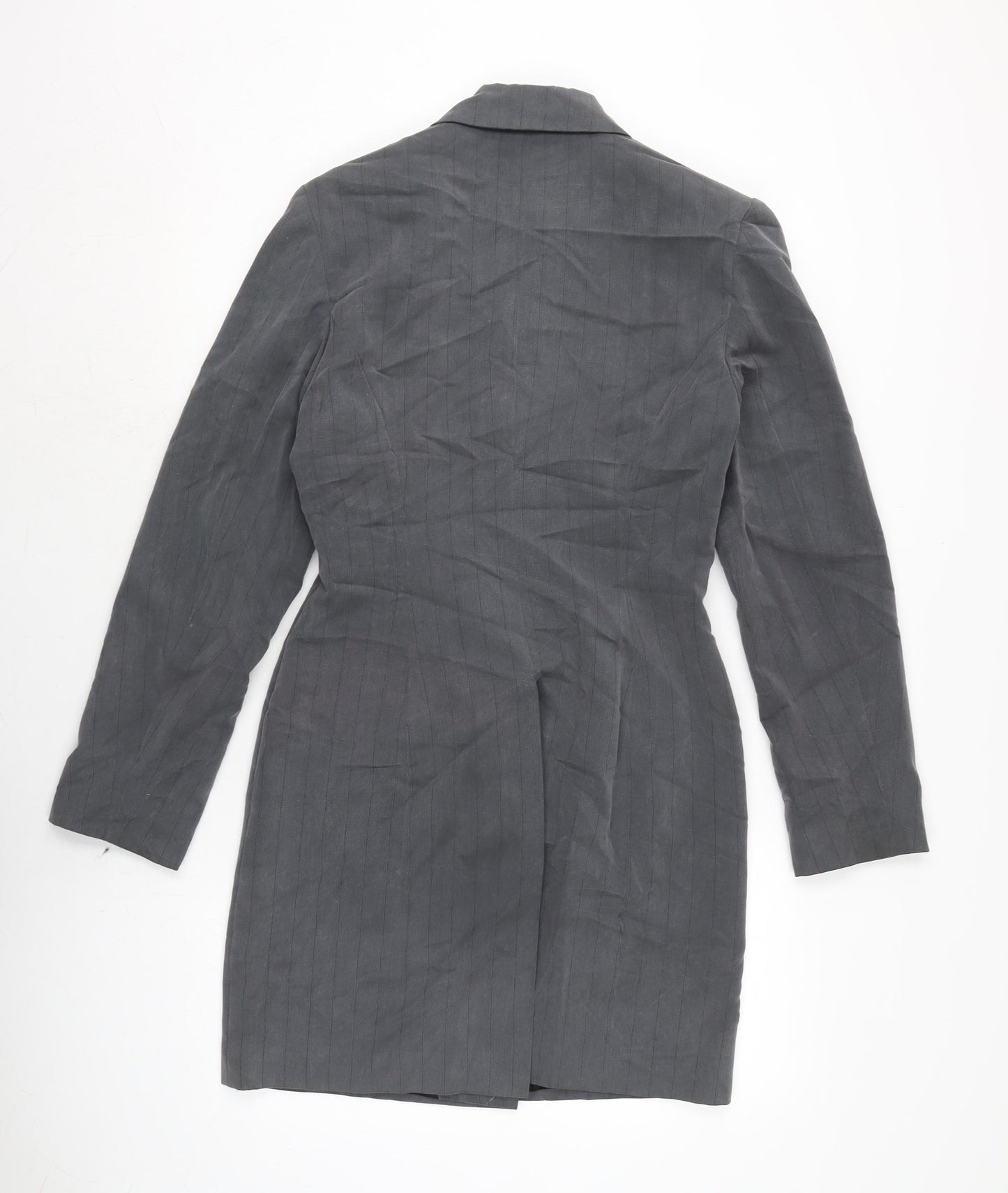 Unit 7 Womens Grey Jacket Size 12 Button