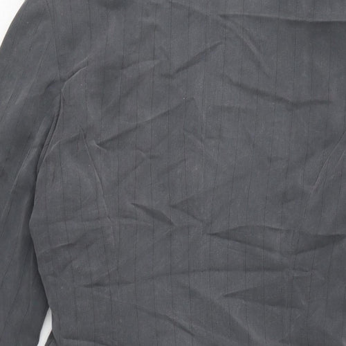 Unit 7 Womens Grey Jacket Size 12 Button
