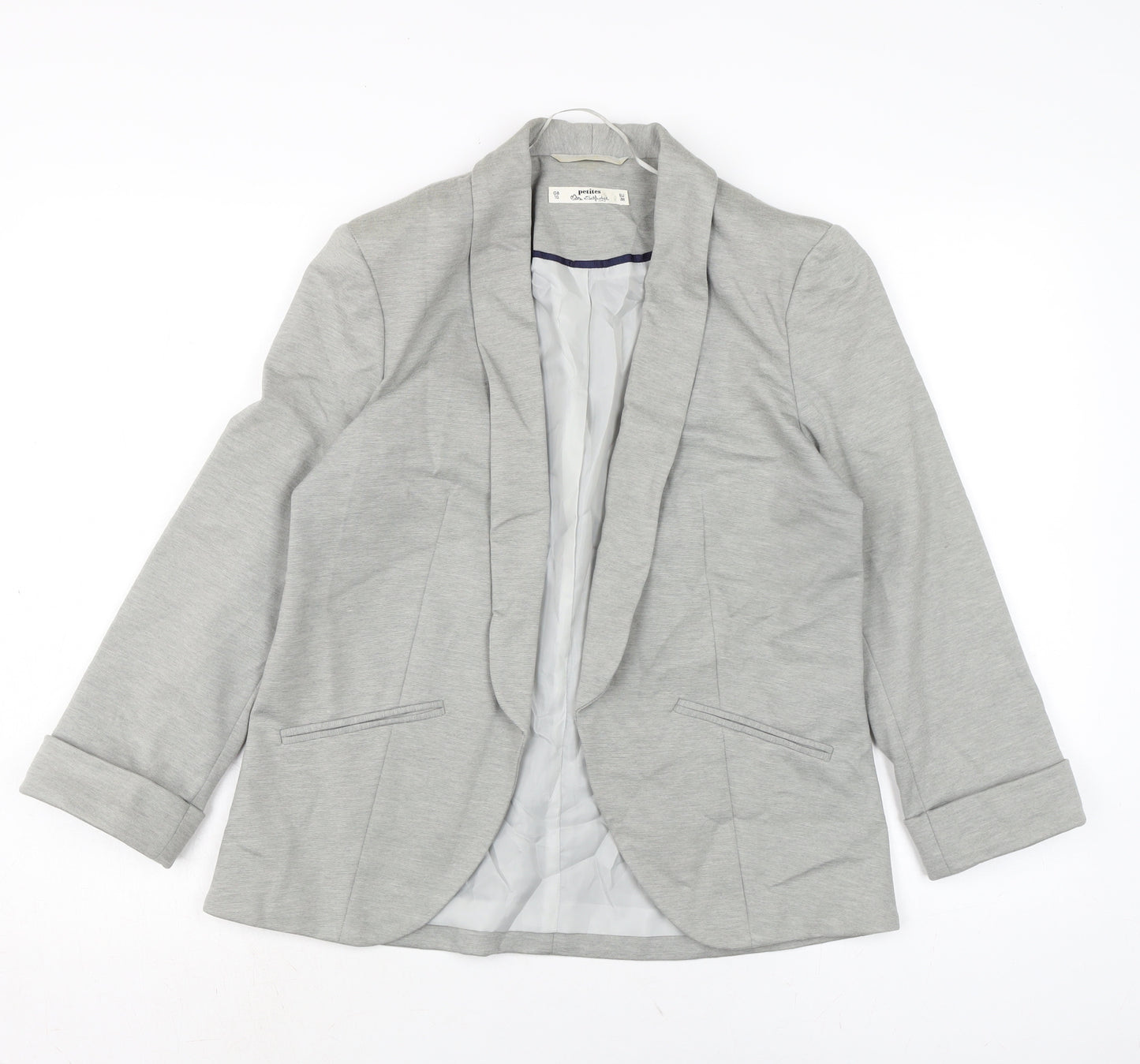 Miss Selfridge Womens Grey Jacket Size 10