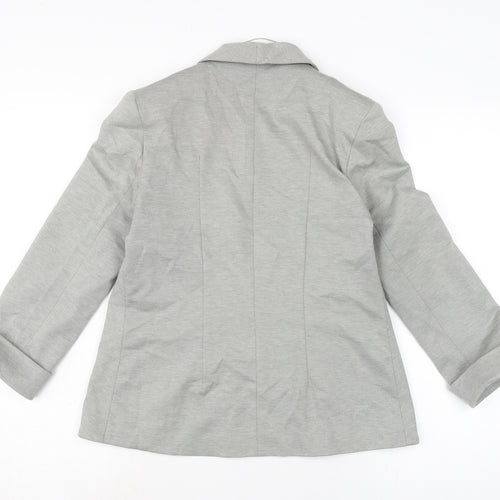 Miss Selfridge Womens Grey Jacket Size 10