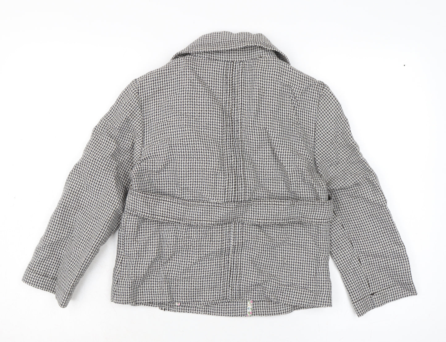 MAX&Co. Womens Grey Jacket Coatigan Size 10 Button