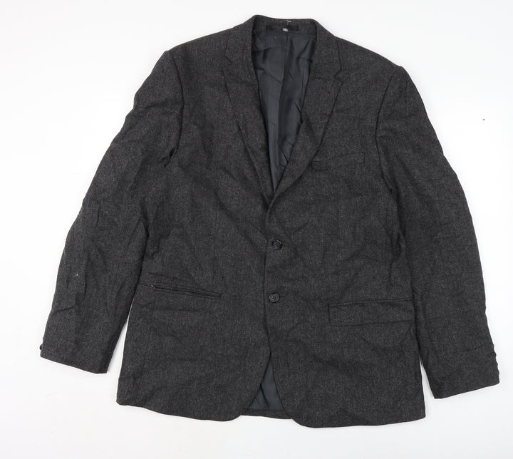 Taylor & Wright Mens Grey Jacket Size 44 Button
