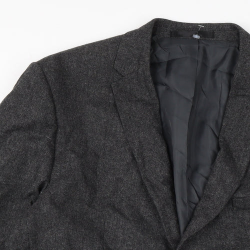 Taylor & Wright Mens Grey Jacket Size 44 Button