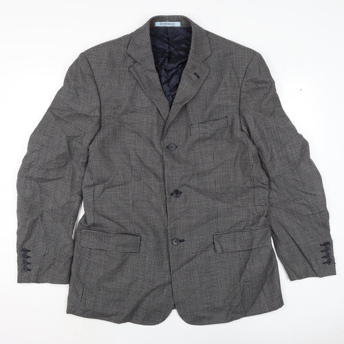 Osborne Mens Grey Jacket Size 40 Button