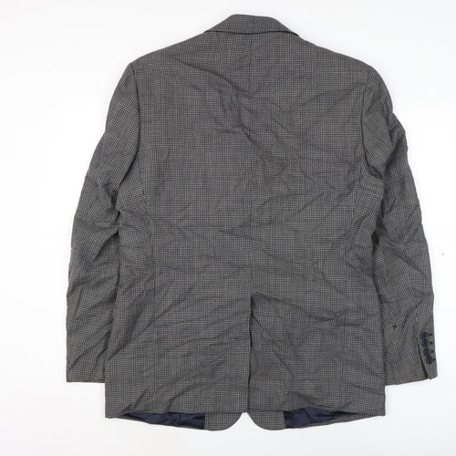 Osborne Mens Grey Jacket Size 40 Button