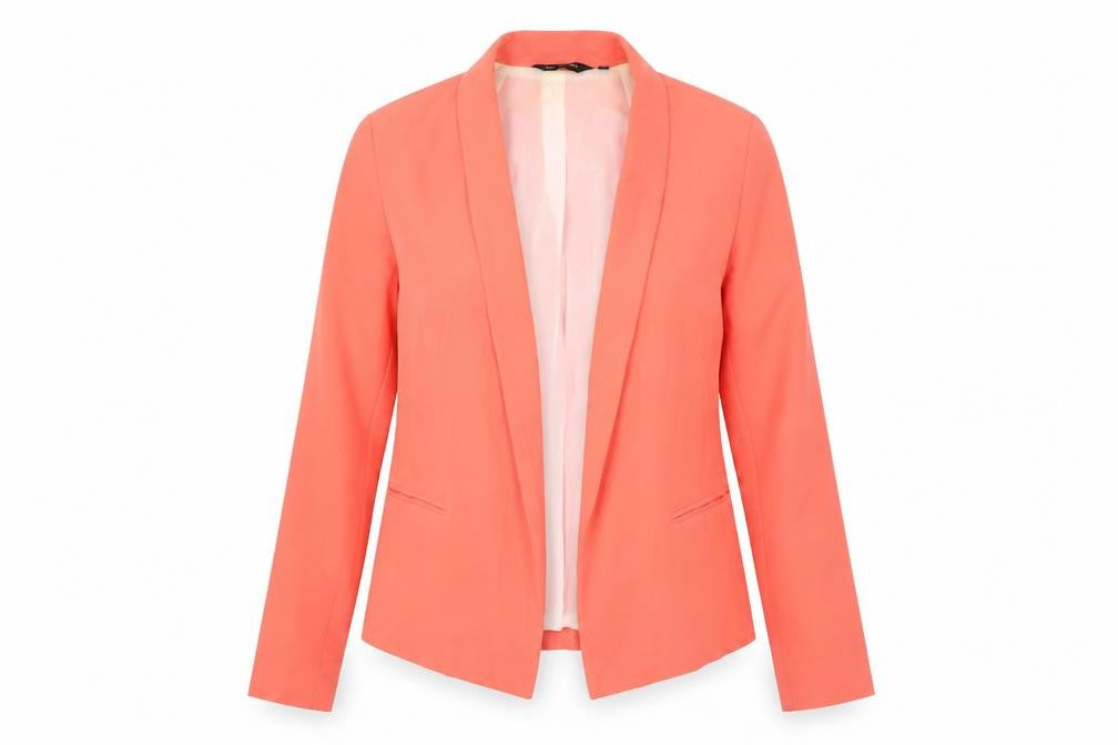 New Look Womens Orange Jacket Size 12