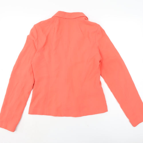 New Look Womens Orange Jacket Size 12