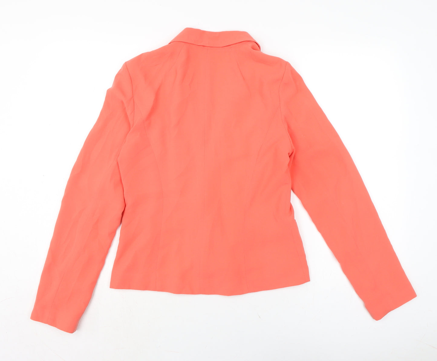 New Look Womens Orange Jacket Size 12