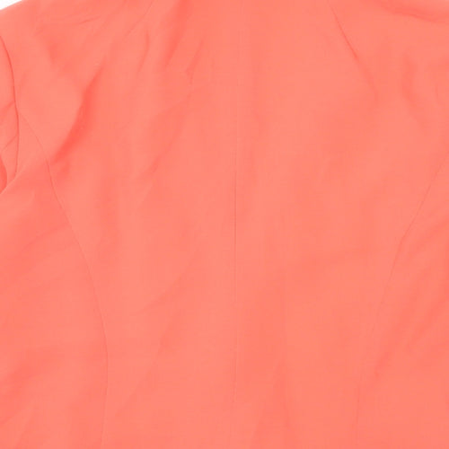 New Look Womens Orange Jacket Size 12