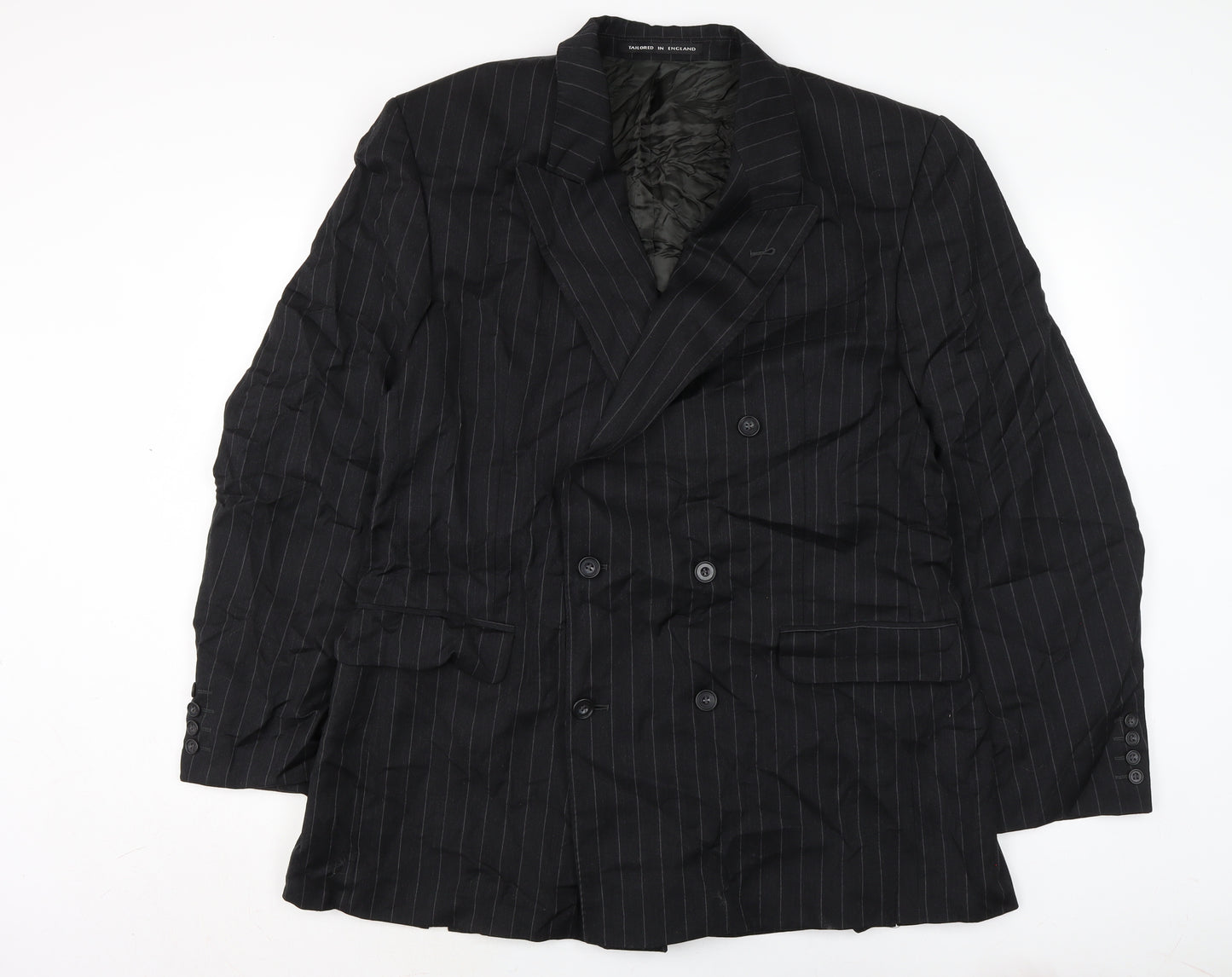 Osborne Mens Black Jacket Size 46 Button