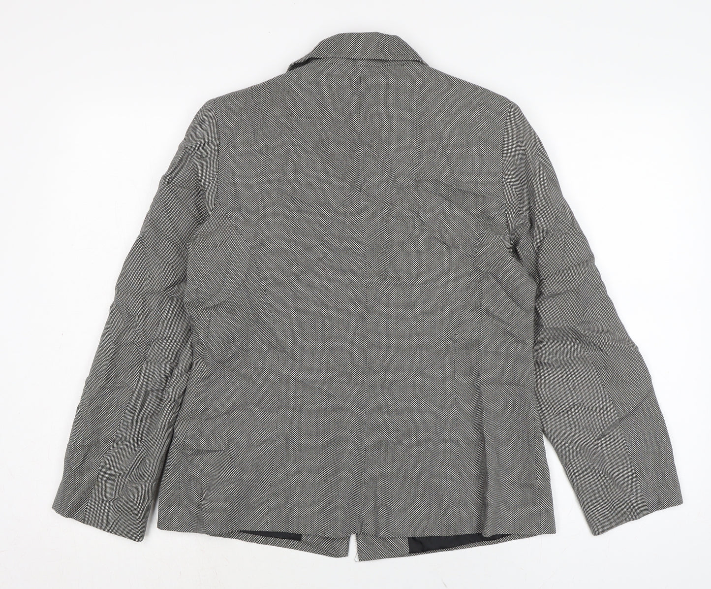 Bonmarché Womens Grey Jacket Size 12 Button