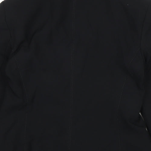 New Look Womens Black Jacket Size 6 Button