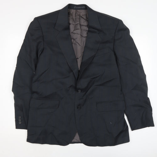 Varteks Mens Blue Jacket Size 46 Button