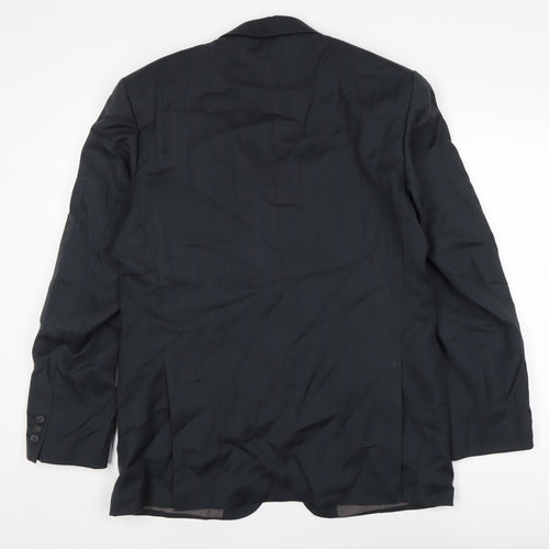 Varteks Mens Blue Jacket Size 46 Button