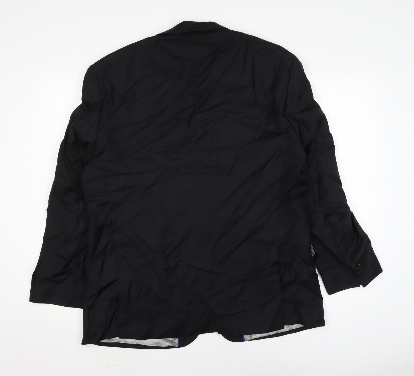 The Label Mens Black Jacket Size 44 Button