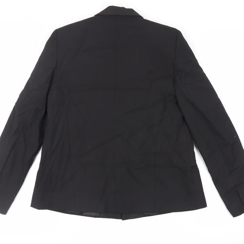 Kookai Womens Black Jacket Blazer Size 12 Button