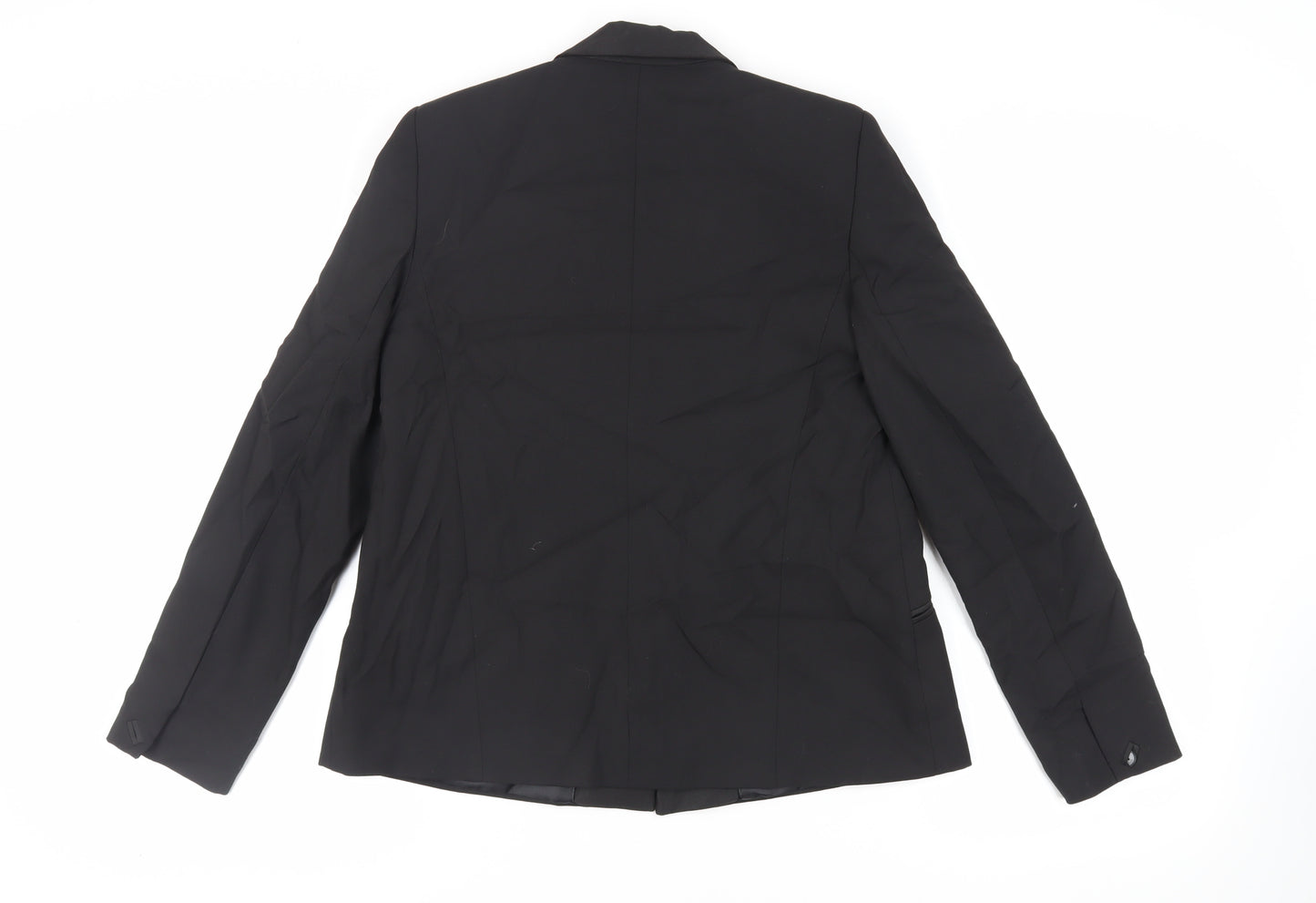 Kookai Womens Black Jacket Blazer Size 12 Button