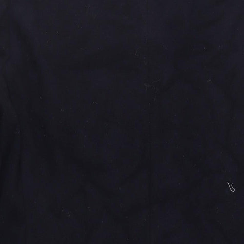 Bruce & Borough Mens Blue Overcoat Coat Size 40 Button