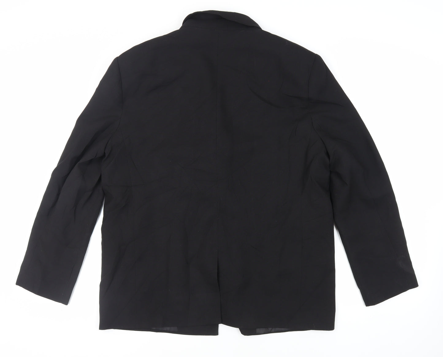 COLLUSION Womens Black Jacket Blazer Size 12 Button - Oversized