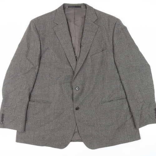 Marks and Spencer Mens Grey Wool Jacket Suit Jacket Size 48 Regular
