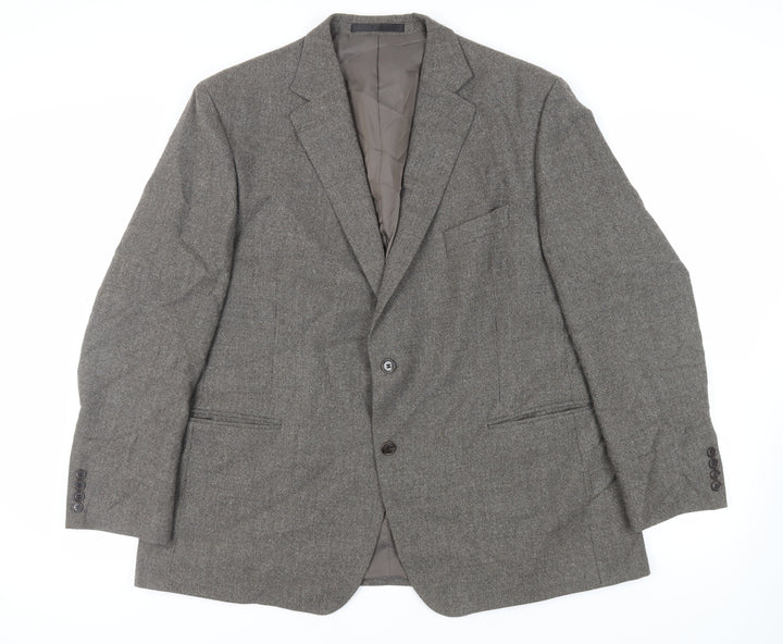 Marks and Spencer Mens Grey Wool Jacket Suit Jacket Size 48 Regular