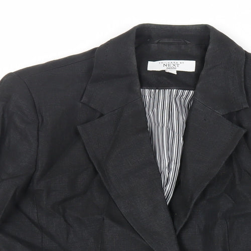 NEXT Womens Black Jacket Blazer Size 12 Snap
